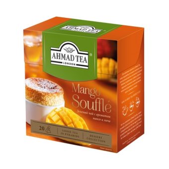 Чай Ахмад Манговое суфле зелёный, 20пирамид, 1,8г