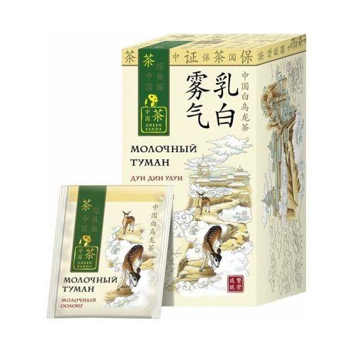 Чай Зеленая Панда зелёный оолонг молочный туман, 25пак, 2г
