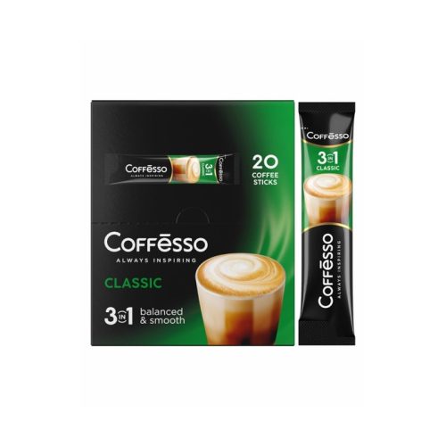 Кофе напиток Коффессо Классик 3в1, 20 стиков, 280г