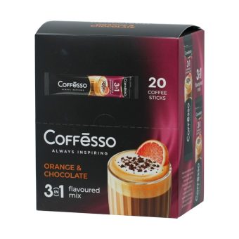 Кофе напиток Коффессо Пэшн Апельсин и Шоколад 3в1, 20 стиков, 280г
