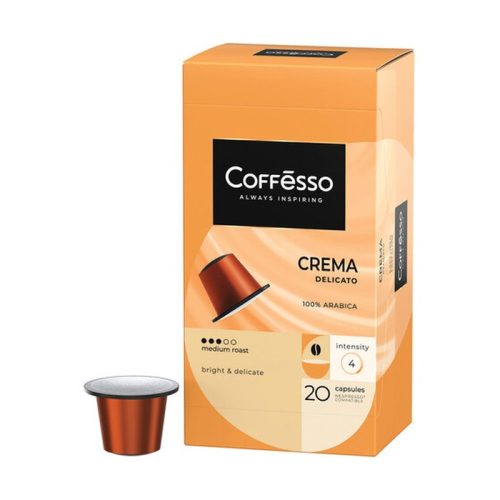 Кофе Коффессо Крема Деликато, 20 капсул, 100г
