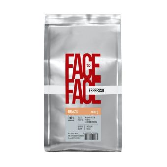 Кофе Хорека Фэйс ту Фэйс Бразилия Эспрессо, 1000г