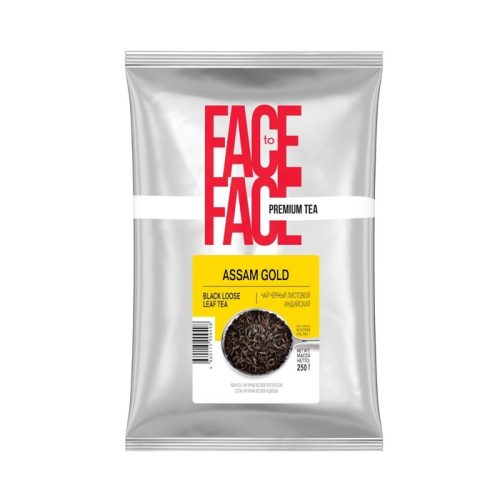 Чай Хорека Фэйс ту Фэйс Ассам Голд 250 г чёрный лист
