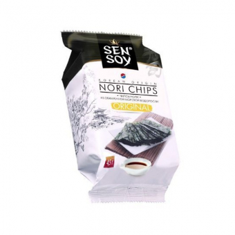 Чипсы Нори Сэнсой Ориджинал из морской капусты, 4,5г