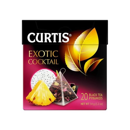 Чай Кертис Экзотик Дримз чёрный с ароматом, 25 пак, 1,5 г