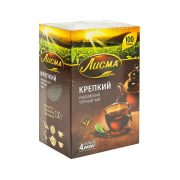 Чай Лисма Крепкий чёрный лист, 100 г
