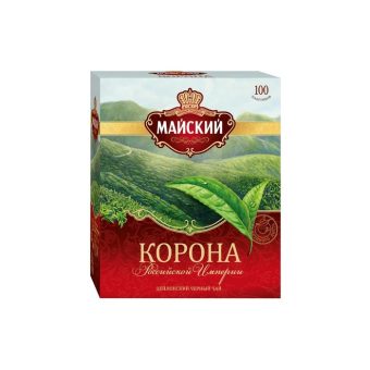 Чай Майский Коронация Российской империи, 100 пак, 2 г
