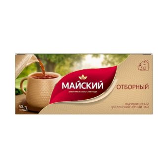 Чай Майский Отборный, 25пак*2г