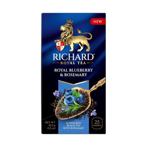 Чай Ричард Роял Блюберри энд Розмари, 25 пак, 1,7 г