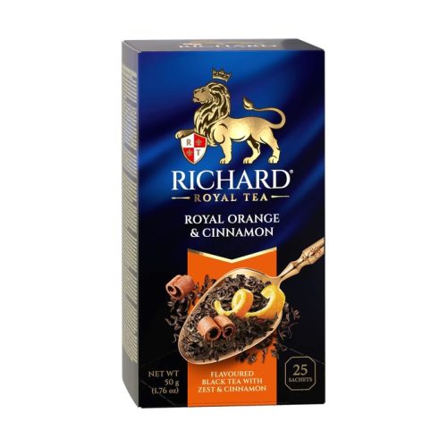 Чай Ричард Роял Оранж Цинамон чёрный, 1,5 г