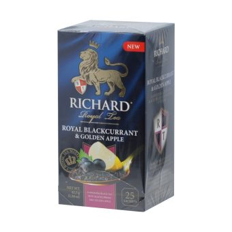 Чай Ричард Роял чёрная смородина и золотое яблоко, 1,7 г