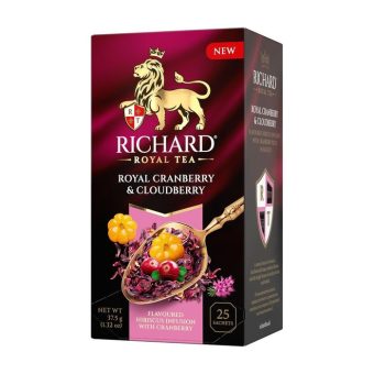 Чайный напиток Ричард Роял Кранбери и Клаудбери, 25пак, 12г