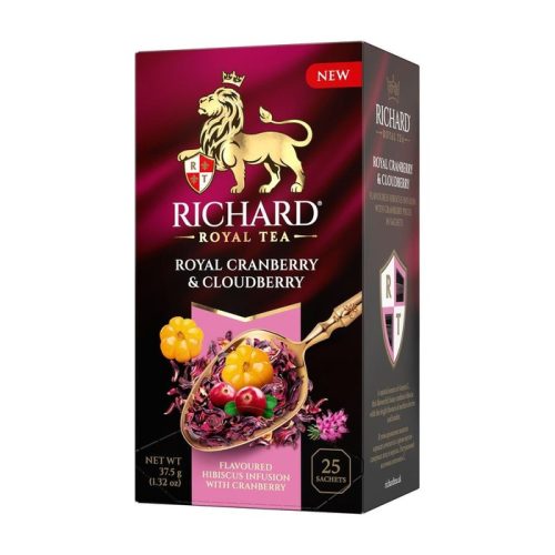 Чайный напиток Ричард Роял Кранбери и Клаудбери, 25пак, 12г