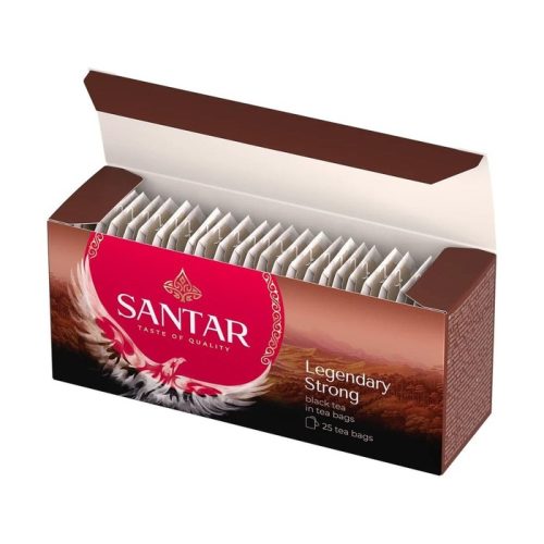 Чай Сантар Леджендари Стронг чёрный, 25 пак, 2 г