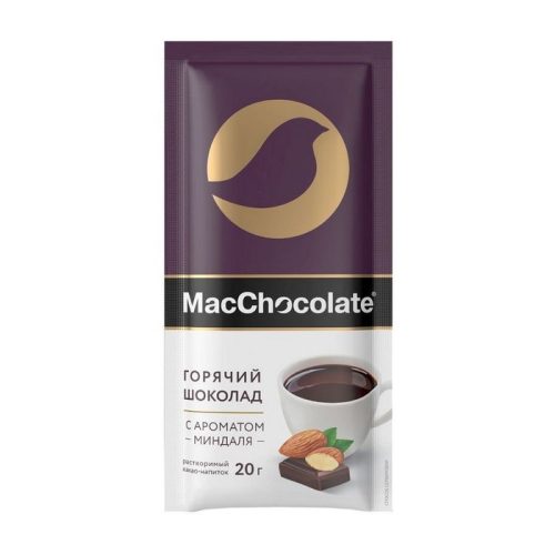 Горячий шоколад MacChocolate с ароматом миндаля, 20г