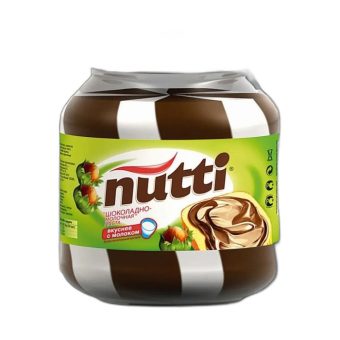 Паста Нутти Шоколадно-молочная с какао, 330г