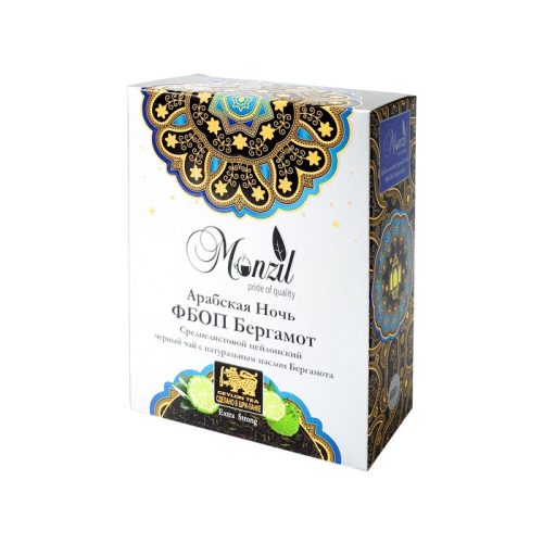 Чай Монзил Арабская ночь FBOP с бергамотом, 400 г