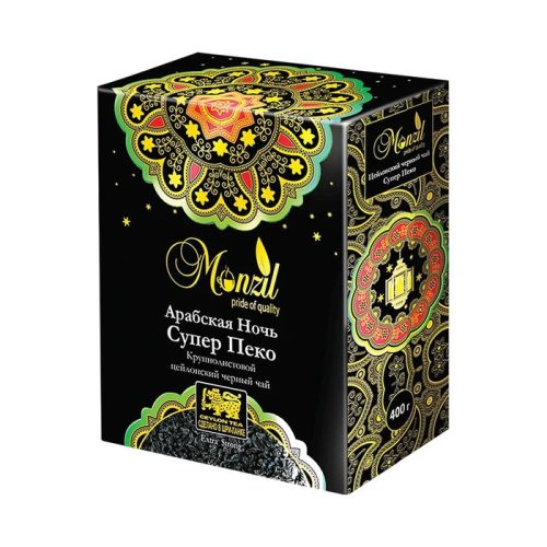 Чай Монзил Арабская ночь супер Пекое крупнолистовой, 400 г