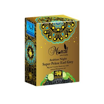 Чай Монзил Арабская ночь супер Пекое с бергамотом, 400 г