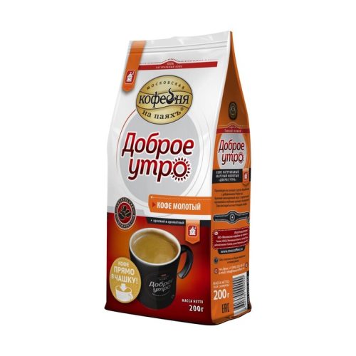 Кофе МКнП Доброе утро молотый, 180г