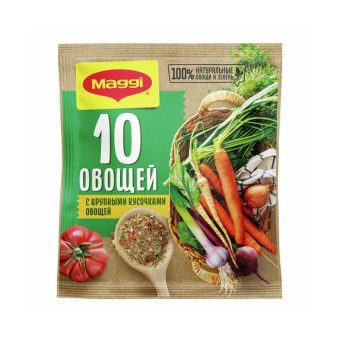 Приправа Магги Сухая гранулированная приправа 10 овощей, 75г