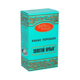 Какао-порошок Красный Октябрь Золотой ярлык, 100г