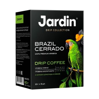 Кофе Жардин Дрипы Бразил Серрадо, 60г