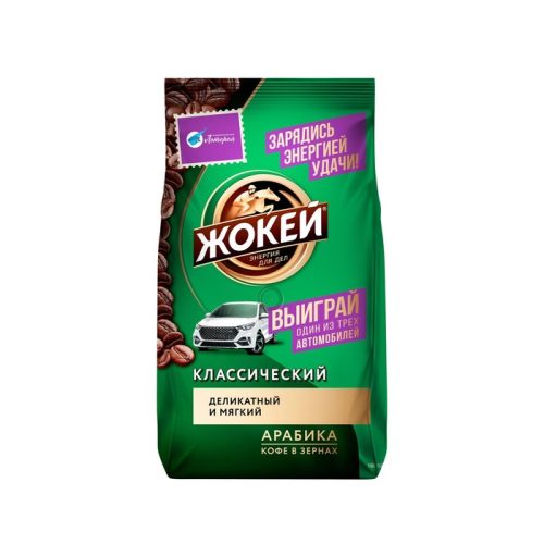 Кофе Жокей Классика зерно, 500г