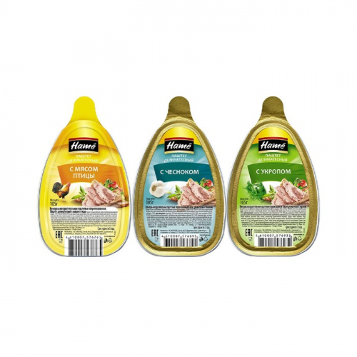 Паштет Хаме набор аппетитный спайка, 105г