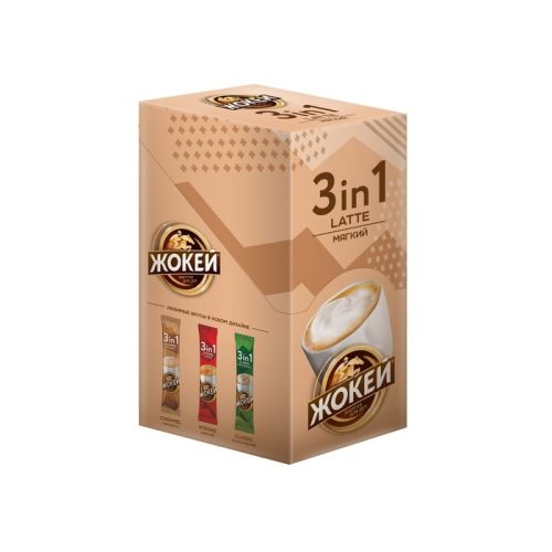 Кофе Жокей Оригинальный 3в1, 10пак 120г