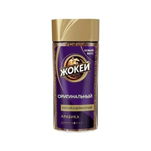 Кофе Жокей Оригинальный Арабика с добавлением Ячменя, 90г