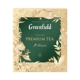 Чай Гринфилд Набор Премиальная коллекция, 45 пакетиков 75,5г