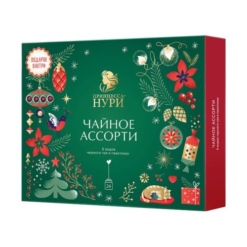 Чай Нури Чайное ассорти Символы тепла 24 пакетика, 40,4г