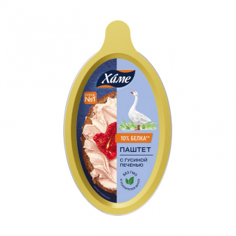 Паштет Хаме с гусиной печенью, 105г