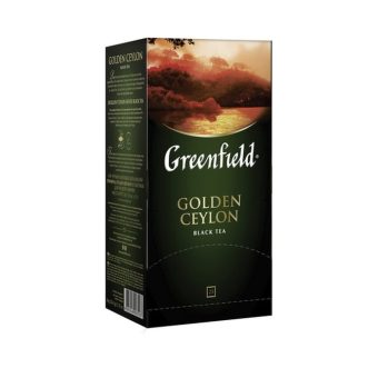 Чай Гринфилд Голден Цейлон черный, 25 пакетиков 50г