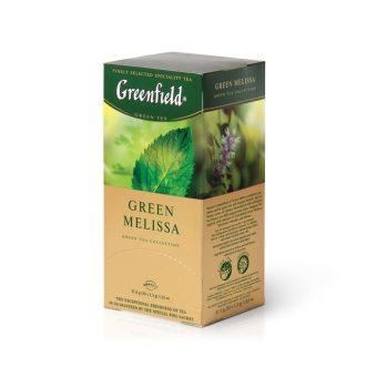 Чай Гринфилд Грин Мелисса зеленый, 25 пакетиков 37,5г