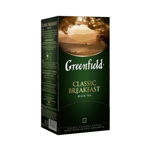Чай Гринфилд Классик Брекфаст чёрный, 25пак*2г