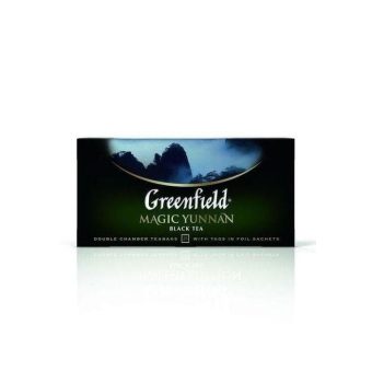 Чай Гринфилд Меджик Юньнань чёрный, 25пак*2г
