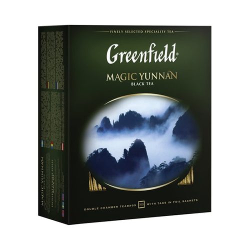 Чай Гринфилд Меджик Юньнань чёрный крупнолистовой, 100г