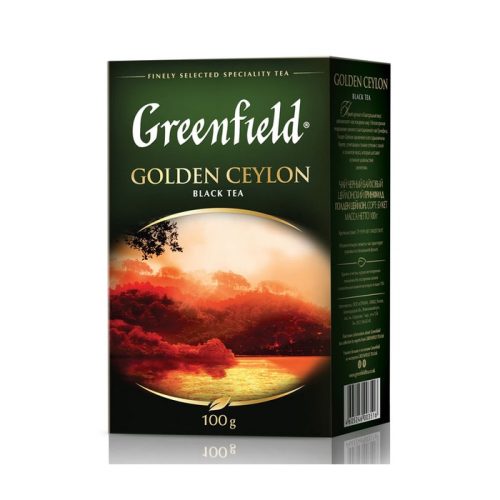 Чай Гринфилд Файн Цейлон чёрный крупнолистовой, 90г