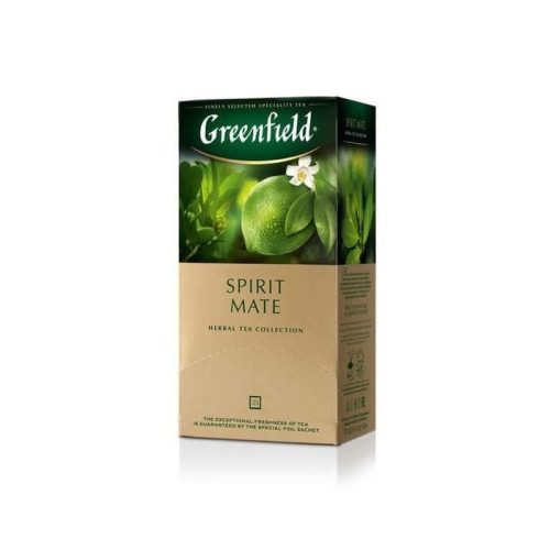Чай Гринфилд Спирит Матэ травяной, 25пак*1,5г