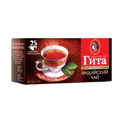 Чай Принцесса Гита Индия, 25пак*2г