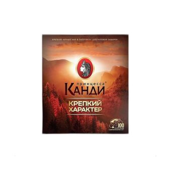 Чай Принцесса Канди Крепкий характер, 100 пак 2г