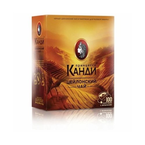 Чай Принцесса Канди Цейлон, 100 пак 2г