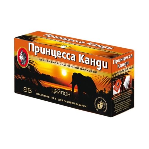 Чай Принцесса Канди Цейлон, 25 пак 2г