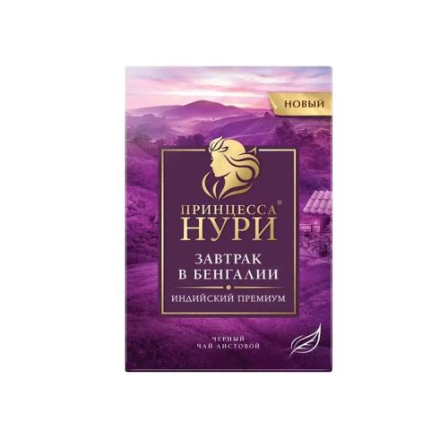 Чай Принцесса Нури Традиционный чёрный листовой, 100г