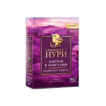 Чай Принцесса Нури Завтрак в Бенгалии, 100г