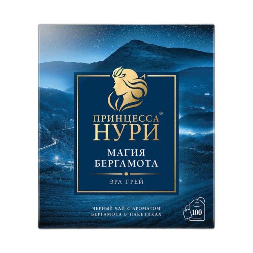 Чай Принцесса Нури Магия Бергамота (среднелистовой), 100г, 0.1