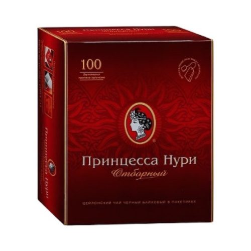 Чай Принцесса Нури Отборный 100 пак