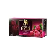 Чай Принцесса Нури Садовая Малина, чёрный байховый, 25 пак, 37.5 г
